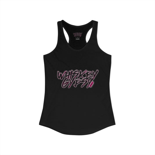 Whiskey Gypsy Logo Racerback Tank