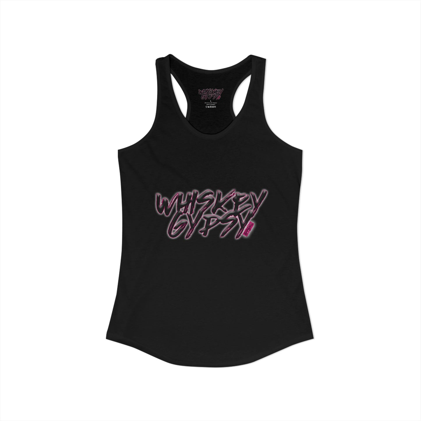 Whiskey Gypsy Logo Racerback Tank
