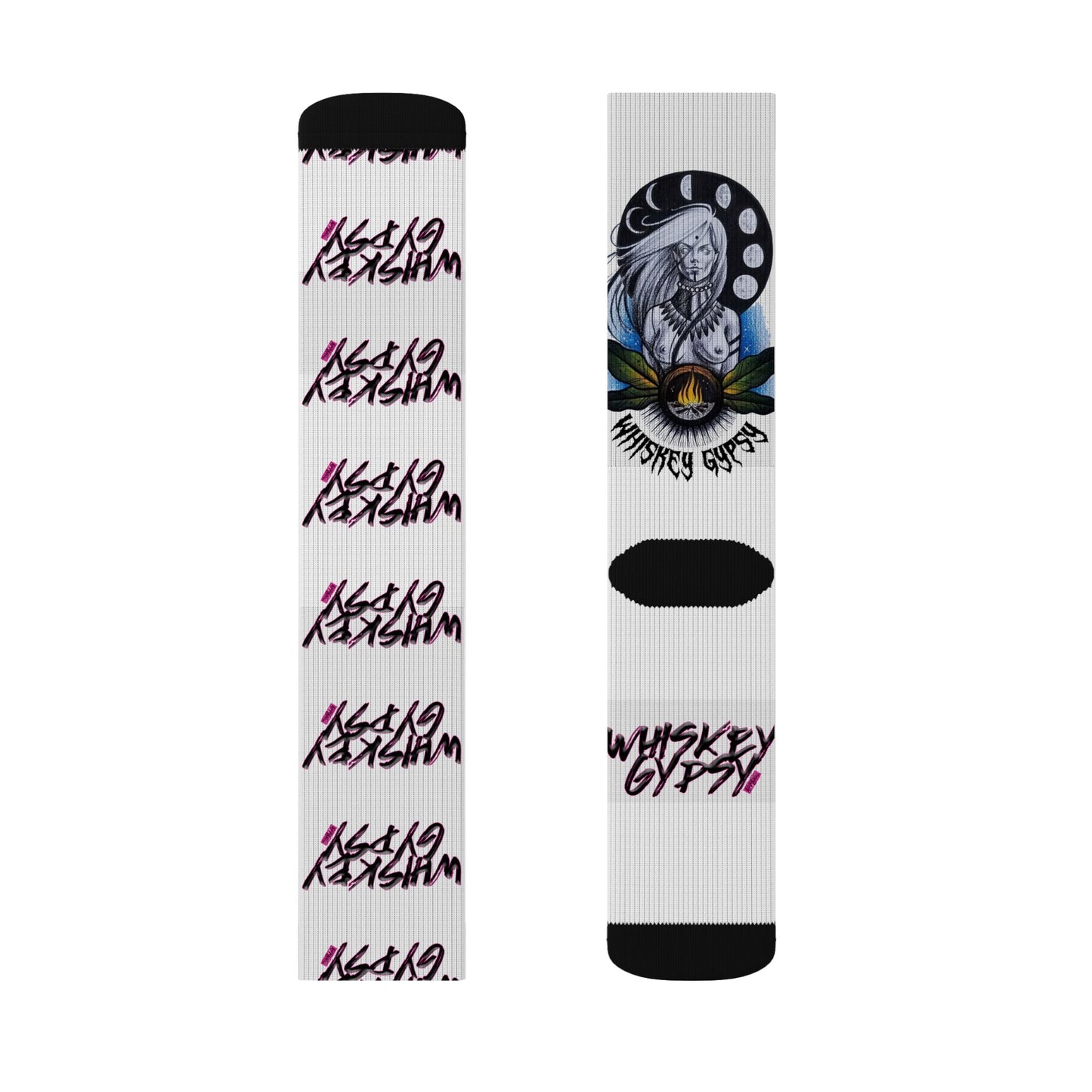 Whiskey Gypsy  Warrior Socks | Sublimation