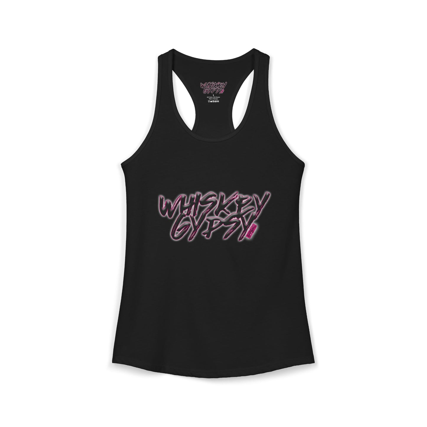 Whiskey Gypsy Logo Racerback Tank