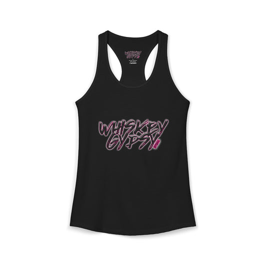 Whiskey Gypsy Logo Racerback Tank