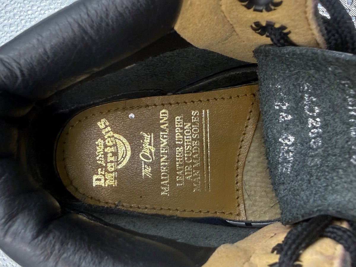 Vintage Toddler Doc Martens Limited Edition Peace & Love Leather Made in England Boot