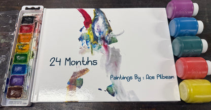 24 Months - Paintings by Ace Pilbeam :Hardcover Book